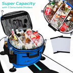 Waterproof PVC Material Paddleboard Cooler Deck Bag,40 cans Sup Deck Cooler Bag,Cooler Bag for Paddleboard,Lunch Box Cooler Insulated Bag,Camping Cooler Bag,Kayak Cooler Bag