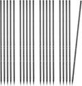 VEVOR Rebar Stakes, 24-Inch, Heavy-Duty 0.47 in Diameter, Straight Galvanized Steel Ground Anchors with Chisel Point End & Rust-Resistant Coating, for Gardening Support, Fence, Camping Tents (20-Pack)