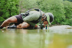 LifeStraw Peak Series – Solo Personal Water Filter for Hiking, Camping, Travel, Survival and Emergency preparedness. Removes Bacteria, parasites and microplastics, Limeade