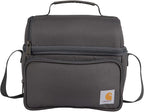 Carhartt Camping Cooler, Worksite Lunchbox, Soft Shell Lunch Bag for Construction Sites, Work and Everyday Use, Gray