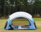 Vidalido 3-4 Person Camping Tent with 2 Large Mesh Door 4 Mesh Window Family Tents, Double Layer Waterproof Portable Easy Setup Camp Tent, Canvas Dome Tents for Camping Outdoor Hiking and Backpacking