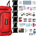 72hr Extensively Prepared Emergency Kit for Disaster Preparedness - Emergency Go Bag with Cook-in-Pouch Food, Water + Purification, First Aid, Deluxe Tools. Survival Kit for Earthquakes