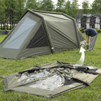 Night Cat Inflatable Tent: Easy Set Up Pump for Family Winter Camping and Outdoor Events