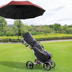 UPF 50+ Beach Umbrella with Adjustable Universal Clamp