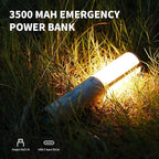 Folding Rechargeable Camping Light with Stand,Allspark Waterproof Hanging LED Camping Lantern,Magnetic Dimmable Portable Tent Lights with Detachable Tripod for Outdoor,Power Outage,Hurricane,Hiking