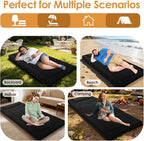 Floor Mattress 80 x 36 Inches XXL Portable Foam Sleeping Pad Comfortable Non-Slip Foldable Camping Mattress Lightweight Easy to Storage for Home Outdoor Tent Guest Bed Living Room