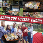 Rolling Grilling Baskets for Outdoor Grill Bbq Net Tube Stainless Steel Lid Large Round Mesh Barbecue Wire Cylinder Cage Picnic Must Haves Tools Food Cooking Basket for Veggies Vegetable Fish Meat