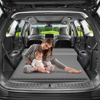 SUV Air Mattress, Self-Inflating Memory Foam Car Bed Mattress for SUV, Travel Camping Car Sleeping Pad with Storage Bag