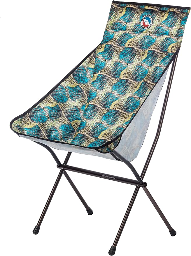 Big Agnes Big Six Camp Chair - Deluxe Comfort for Your Outdoor Adventures | Lightweight, Packable & Portable Camping Chair | Tall Back, Wide Seat | Easy Setup
