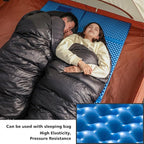 Camping Foam Sleeping Pad Lightweight Closed Cell Folding Camping Mat Moisture-Proof Camping Mattress Portable for Outdoor Hiking Mountaineering Blue