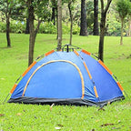 2 Person Tents for Camping Automatic Pop Up Camping Tent Lightweight Waterproof Windproof Dome Tents for Kids & Adults Great for Camping Backpacking and Hiking Ou Blue (Color : Orange)