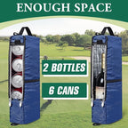 Golf Cooler Bag Golf Cooler Sleeve - Holds 6 Beer Cans or 2 Wine Bottles Cold Golf Accessories Gifts for Men Dad Husband, Insulated Beer Cooler for Golfing, Beach Days, Picnic