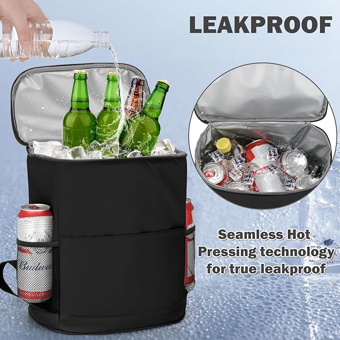 Insulated Cooler Backpack 30 Cans - Leak Proof Beer Backpack Lightweight Cooler Bag for Travel, Camping, Beach, Lunch