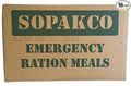 6/2021 Pack Date - 6/2026 expiration MREs with 16 MREs-Reduced Sodium Food Rations-Meals Ready To Eat-2021 Manufacture Date