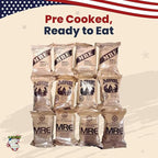 Ammo Can Man MREs (Meals Ready-to-Eat) Box A, Genuine U.S. Military Surplus, Menus 1-12 by Rothco
