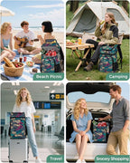 BAGLHER Lightweight Insulated Cooler Backpack - 30 Cans, Leak-Proof for Lunch, Picnic, Hiking, Camping Trips