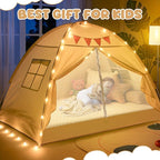 LEEDOR® Bed Tent Dream Tents Bed Canopy Shelter Cabin Indoor Privacy Warm Breathable Pop Up Twin/Full/Queen for Kids and Adult Patent Pending(Mattress Not Included)