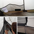 Naturehike Ranch Fire Teepee Tent, Cold Weather Winter Hot Tent with Stove Jack, 4-6 Person Waterproof Windproof 4 Season Tents for Camping