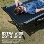 Extra-Large Heavy-Duty Camping cot