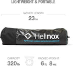 Helinox Cot Max Lightweight, Compact, Collapsible, Portable Camping Cot, Black