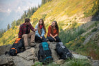Teton 85L Explorer Internal Frame Backpack for Hiking, Camping, Backpacking, Rain Cover Included, Buck Brown
