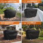iCOVER Griddle Cover for Blackstone Rangetop Combo Griddles 600D Heavy Duty Waterproof Canvas, Fits Up to 68"