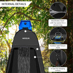 AKOZLIN Portable Pop Up Shower Tent Instant Privacy Dressing Changing Tent Outdoor Shower Room Camp Toilet Tent