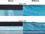 Beach Blanket Waterproof Sandproof Beach Mat 79" X 83"/10'x9'for 2-8 Adults Quick Drying Outdoor Picnic Mat Beach Accessories for Travel, Camping, Hiking