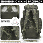Hiking Backpack for Men 70L/100L Camping Backpack Military Rucksack Molle 3 Days Assault Pack for Climbing | Camping Backpack, 3 Days Assault Pack, for Climbing