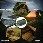 Akmax.cn Bivy Cover Sack for Military Army Modular Sleeping System, Waterproof Outer Shell for Sleeping Bag, Minimalist Stealth Shelter