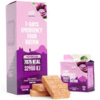 Emergency Food Supply - Milk Purple Sweet Potato Survival Ration - 20 Years Shelf Life - 7 Days