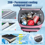 Backpack Cooler Insulated Leak Proof for Men Wowen 36 Cans Soft Cooler Backpack Insulated Waterproof Large Capacity Coolers Bag Portable for Lunch Camping Travel Picnic Hiking