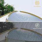 Screen House Room 11x11 Ft Mesh Net Tent Canopy Shelter Gazebo, Easy Setup & Waterproof & Sunshade, Suitable for Camping Trip, Backyard, Beach, Picnic