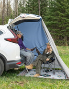 JOYTUTUS Camping Privacy Shelters, Hatchback Changing Room with Magnets & Suction Cups, Easy Setup SUV Tailgate Tent, Waterproof Car Cabana for Camping, Beach, Picnic, Toilet, Fits SUV, Van, Truck