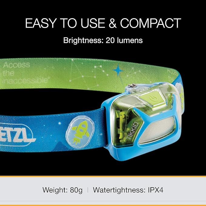 PETZL TIKKID Headlamp for Children - Blue