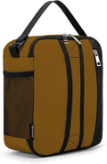 BEIMILY Lunch Box for Men Women Adults,Small Insulated Lunch Bag for Office Work Picnic,Reusable Portable Lunchbox,Soft Cooler Tote Bag(Brown)