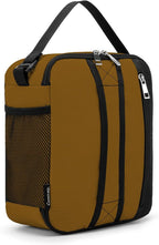 BEIMILY Lunch Box for Men Women Adults,Small Insulated Lunch Bag for Office Work Picnic,Reusable Portable Lunchbox,Soft Cooler Tote Bag(Brown)