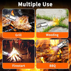 POWERFUL Grill Torch Charcoal Starter, Propane Searing Torch, Charcoal Lighter, Fire Starter, Sous Vide,Kitchen Lighter, BBQ Grill Torch Gun, Cooking Torch (Fuel Not Included)