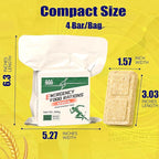 Emergency Food Rations Bars - Original Flavor Hardtack, Mre Meals 2025, 15 Days Emergency Meals Survival Foods Bars, Emergency Supplies for Disaster Preparedness, Tin Pack, Long Shelf Life