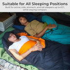 ATEPA Down Sleeping Bag for Adults, 650FP Recycled 30°F 35°F 40°F 45°F 3 Season Wearable Ultralight Packable Compact Sleeping Bags with Compression Sack for Backpacking Camping Hiking