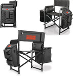 Picnic TIME NFL Unisex-Adult NFL Fusion Camping Chair with Side Table and Soft Cooler, Beach Chair for Adults, Lawn Chair