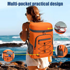 Backpack Cooler Insulated Leak Proof for Men Wowen 36 Cans Soft Cooler Backpack Insulated Waterproof Large Capacity Coolers Bag Portable for Lunch Camping Travel Picnic Hiking