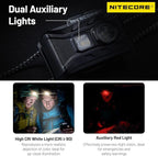 Nitecore NU20 Classic 360 Lumen Ultra Lightweight Outdoor Headlamp USB-C Rechargeable Headlight Tag