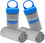 YQXCC Cooling Towel | 2 Pack 47"x12" | Ice Cool for Neck | Soft Breathable Microfiber Chilly | for Yoga, Golf, Gym, Camping, Running, Workout & More Activities