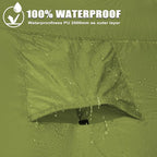 Pickup Truck Tent, Waterproof PU2000mm Double Layer for FT Truck Bed, Portable Bed Tent for Camping