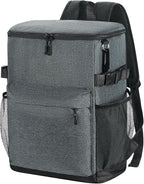 Cooler Backpack 33/40 Cans Coolers Insulated Leak Proof for Men & Women, Waterproof Soft Sided Lunch Camping Beach Travel Ice Chest Bag Hiking Picnic Backpack