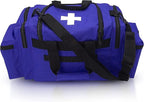ASA TECHMED First Aid Responder EMS Emergency Medical Trauma Bag Deluxe, Blue