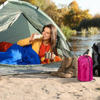 Tudomro Camping Sleeping Bag for Adults Lightweight Packable Waterproof Camping Gear Equipment to Keep Warm for Outdoor Backpacking Hiking Travel