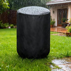 Outdoor Fryers Cover for Charbroil The Big Easy Oil-Less Turkey Fryer, Waterproof Deep Fryer Cover for Outdoor Cooking - 20.75"D x 23.5"H