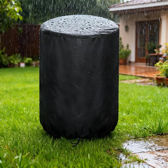 Outdoor Fryers Cover for Charbroil The Big Easy Oil-Less Turkey Fryer, Waterproof Deep Fryer Cover for Outdoor Cooking - 20.75"D x 23.5"H